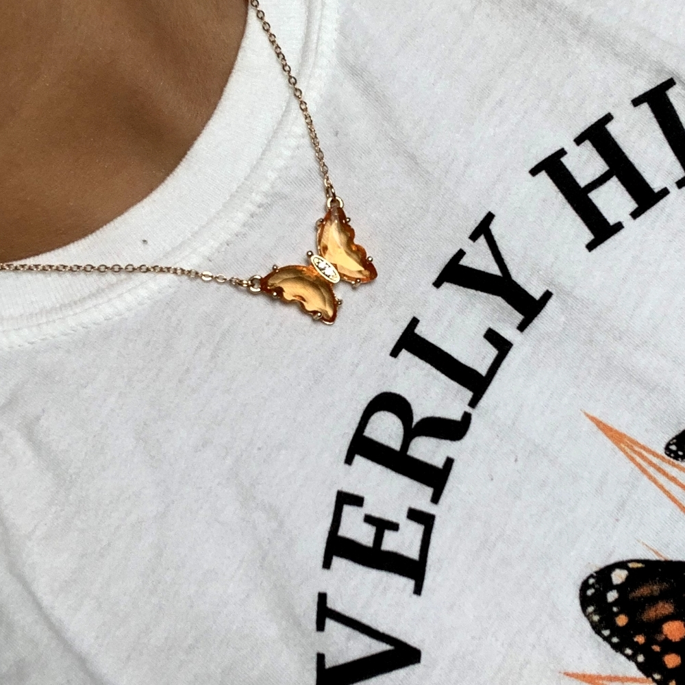 Butterfly necklace